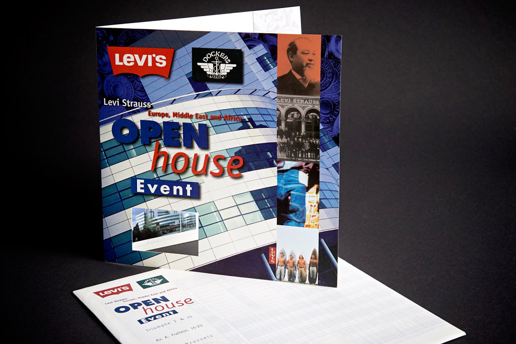 Invitation Levis Opening Brussels